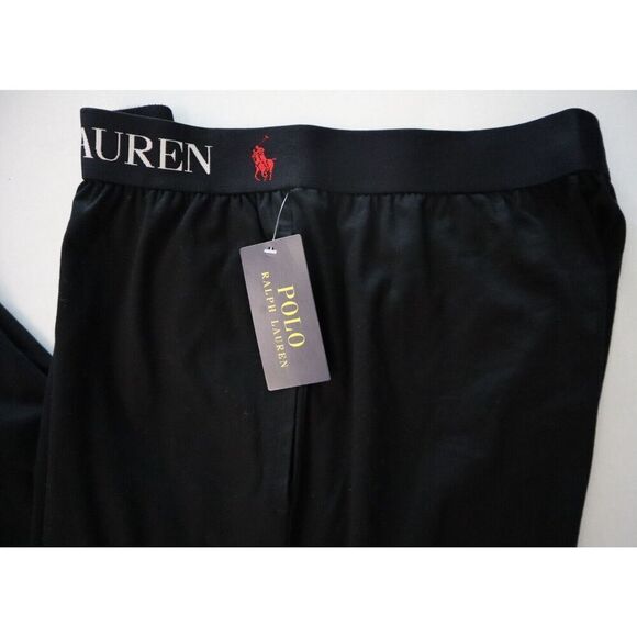 Polo Ralph Lauren PLCTJR Men's Sz Large Black Pajama Jogger Pants - Picture 12 of 14
